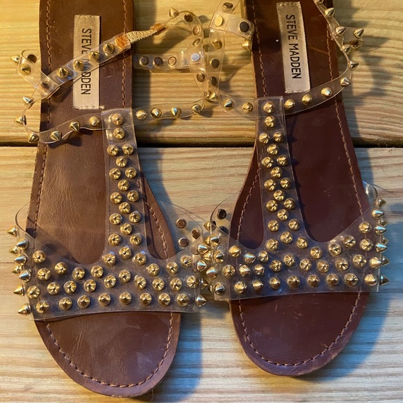 steve madden studded gladiator sandals